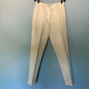 Brunello Cucinelli Linen Pants, Size 4